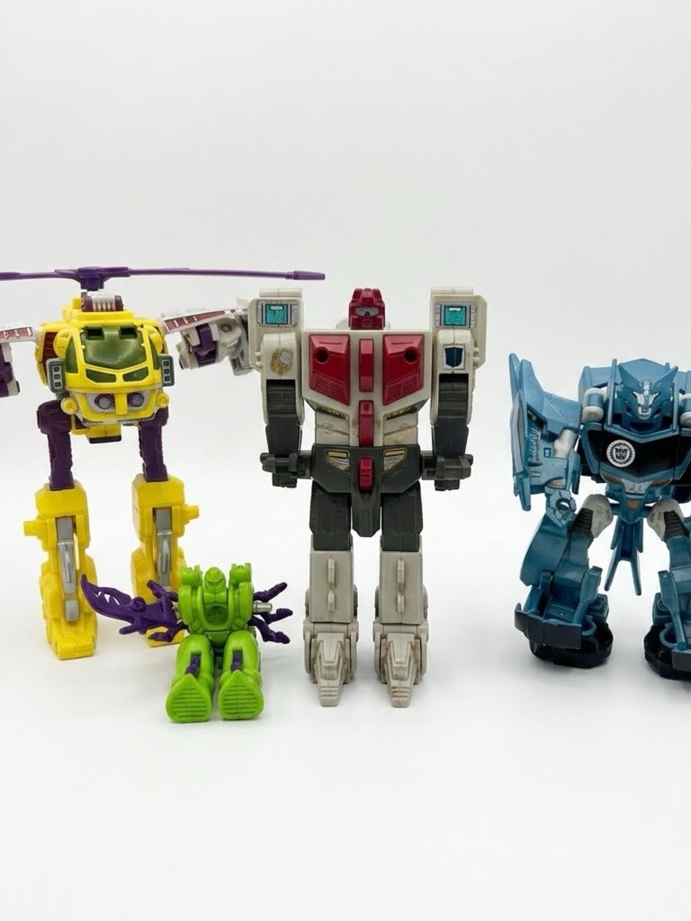 Transformers Action Figure Lot - G1 Broadside, Cybertron Evac, RID Steeljaw